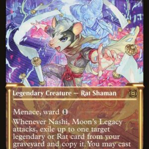 March of the Machine: The Aftermath - 89 - Nashi, Moon's Legacy - Rare - Multi - Non-foil (Front)