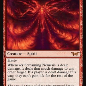Duskmourn: House of Horror - 157 - Screaming Nemesis - Mythic - R - Non-foil (Front)