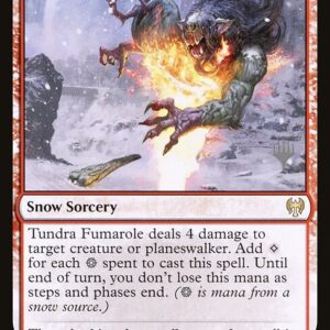 Kaldheim Promos - 156p - Tundra Fumarole - Rare - R - Non-foil - Promo (Front)