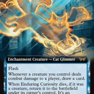 Duskmourn: House of Horror - 371 - Enduring Curiosity - Rare - U - Non-foil (Front)