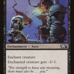 Magic 2010 - 121 - Weakness - Common - B - Non-foil (Front)