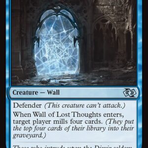 Foundations Jumpstart - 384 - Wall of Lost Thoughts - Uncommon - U - Non-foil (Front)