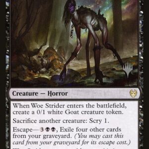 Theros Beyond Death Promos - 123p - Woe Strider - Rare - B - Non-foil - Promo (Front)
