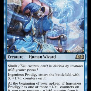 Wilds of Eldraine - 56 - Ingenious Prodigy - Rare - U - Non-foil (Front)
