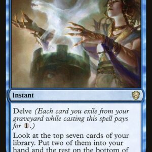 Commander 2021 - 119 - Dig Through Time - Rare - U - Non-foil (Front)