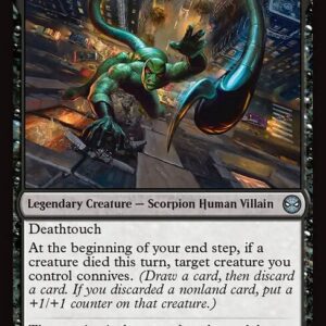 Marvel's Spider-Man - 64 - Scorpion, Seething Striker - Uncommon - B - Non-foil (Front)