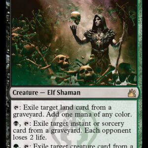 Ravnica Remastered - 175 - Deathrite Shaman - Rare - BG - Non-foil (Front)