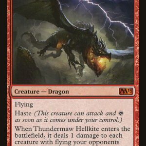 Magic 2013 - 150 - Thundermaw Hellkite - Mythic - R - Non-foil (Front)