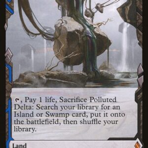 Zendikar Rising Expeditions - 2 - Polluted Delta - Mythic - C - Non-foil (Front)