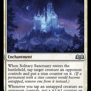 Wilds of Eldraine - 30 - Solitary Sanctuary - Uncommon - W - Non-foil (Front)