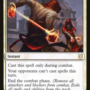 Commander 2019 - 4 - Mandate of Peace - Rare - W - Non-foil (Front)