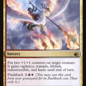 Innistrad: Midnight Hunt Promos - 209p - Angelfire Ignition - Rare - WR - Foil - Promo (Front)