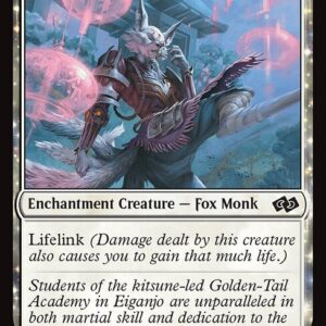 Foundations Jumpstart - 205 - Golden-Tail Disciple - Common - W - Non-foil (Front)