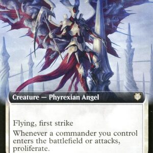 Phyrexia: All Will Be One Commander - 46 - Norn's Choirmaster - Rare - W - Non-foil (Front)