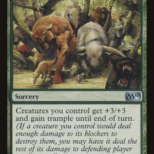 Magic 2010 - 198 - Overrun - Uncommon - G - Non-foil (Front)