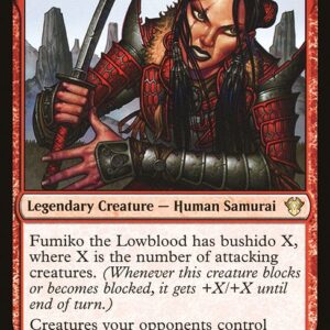 Commander 2020 - 152 - Fumiko the Lowblood - Rare - R - Non-foil (Front)