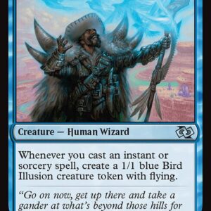 Foundations Jumpstart - 107 - Murmuring Mystic - Uncommon - U - Non-foil (Front)