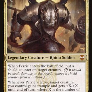 New Capenna Commander - 5 - Perrie, the Pulverizer - Mythic - Multi - Non-foil (Front)