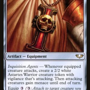 Warhammer 40,000 Commander - 159 - Inquisitorial Rosette - Rare - C - Non-foil (Front)