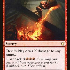 Commander 2019 - 138 - Devil's Play - Rare - R - Non-foil (Front)
