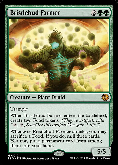 The Big Score - 17 - Bristlebud Farmer - Mythic - G - Non-foil (Front)