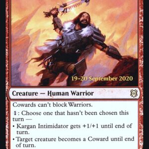 Zendikar Rising Promos - 145s - Kargan Intimidator - Rare - R - Foil - Datestamped Promo (Front)