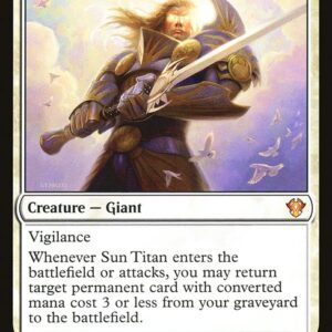Commander 2020 - 101 - Sun Titan - Mythic - W - Non-foil (Front)
