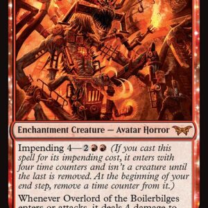 Duskmourn: House of Horror - 146 - Overlord of the Boilerbilges - Mythic - R - Non-foil (Front)