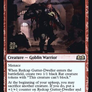 Wilds of Eldraine Promos - 146s - Redcap Gutter-Dweller - Rare - R - Foil - Datestamped Promo (Front)