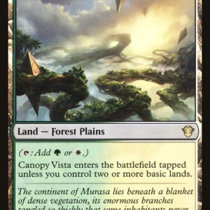 Commander 2020 - 261 - Canopy Vista - Rare - C - Non-foil (Front)