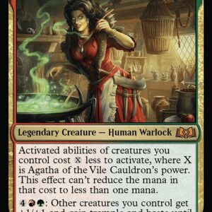 Wilds of Eldraine - 199 - Agatha of the Vile Cauldron - Mythic - RG - Non-foil (Front)