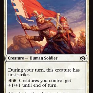 Tarkir: Dragonstorm - 4 - Bearer of Glory - Common - W - Non-foil (Front)