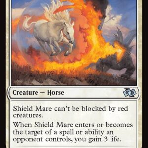 Foundations Jumpstart - 253 - Shield Mare - Uncommon - W - Non-foil (Front)