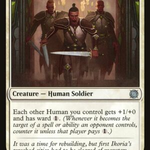 March of the Machine: The Aftermath - 1 - Coppercoat Vanguard - Uncommon - W - Foil (Front)