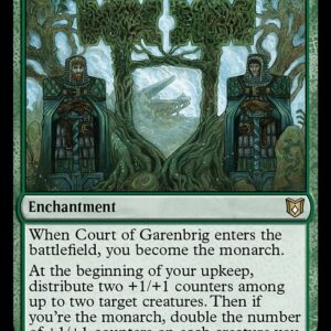 Wilds of Eldraine Commander - 25 - Court of Garenbrig - Rare - G - Non-foil (Front)