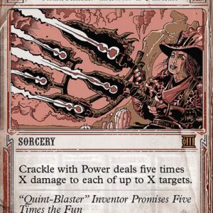Breaking News - 22 - Crackle with Power - Mythic - R - Non-foil (Front)