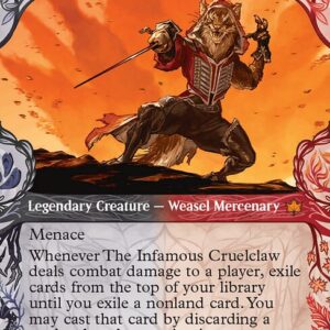 Bloomburrow - 334 - The Infamous Cruelclaw - Mythic - BR - Non-foil (Front)
