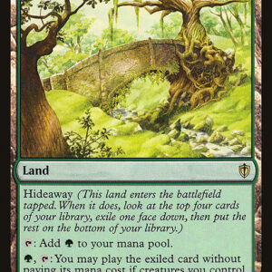 Commander 2016 - 307 - Mosswort Bridge - Rare - C - Non-foil (Front)