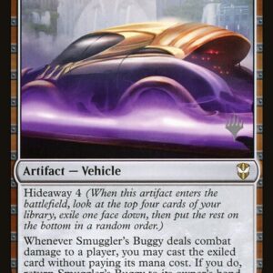 New Capenna Commander Promos - 84p - Smuggler's Buggy - Rare - C - Foil - Promo (Front)