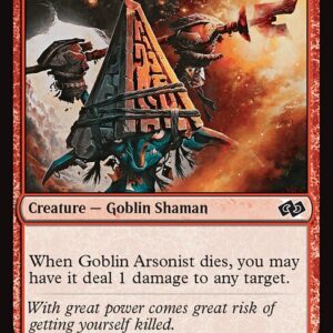 Foundations Jumpstart - 555 - Goblin Arsonist - Common - R - Non-foil (Front)