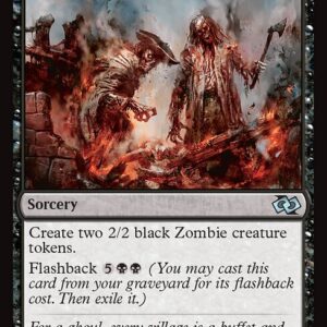 Foundations Jumpstart - 461 - Moan of the Unhallowed - Uncommon - B - Non-foil (Front)