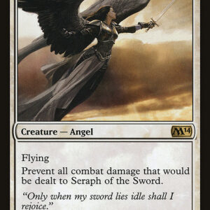 Magic 2014 - 31 - Seraph of the Sword - Rare - W - Non-foil (Front)