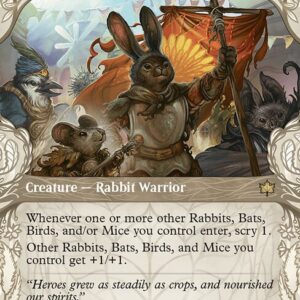 Bloomburrow - 299 - Valley Questcaller - Rare - W - Foil (Front)