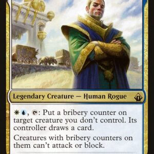 Battlebond - 223 - Gwafa Hazid, Profiteer - Rare - WU - Non-foil (Front)