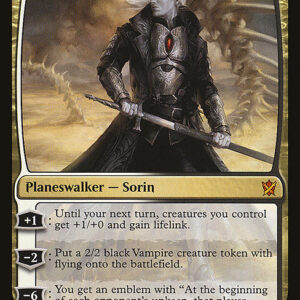 Khans of Tarkir - 202 - Sorin, Solemn Visitor - Mythic - WB - Non-foil (Front)