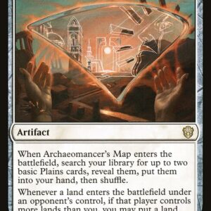 The List - C21-12 - Archaeomancer's Map - Rare - W - Non-foil (Front)