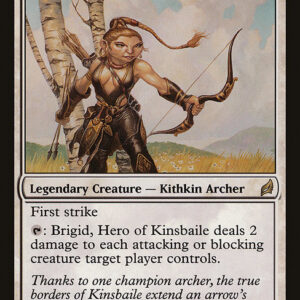 Lorwyn - 6 - Brigid, Hero of Kinsbaile - Rare - W - Non-foil (Front)