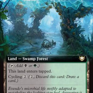 Edge of Eternities Commander - 41 - Festering Thicket - Rare - C - Non-foil - Promo (Front)