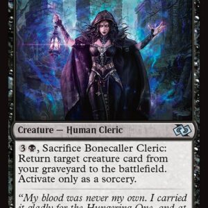 Foundations Jumpstart - 112 - Bonecaller Cleric - Uncommon - B - Non-foil (Front)