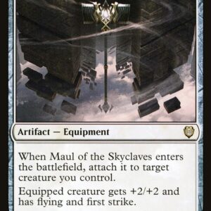 Phyrexia: All Will Be One Commander - 80 - Maul of the Skyclaves - Rare - W - Non-foil (Front)